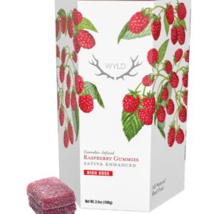 Thumbnail Picture of Elevate Your Mood with Wyld Raspberry Sativa Gummies by Perpetual Dispensaries